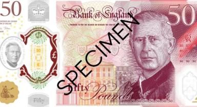 Kral Charles banknotları 2024'ün ortasında dolaşıma girecek