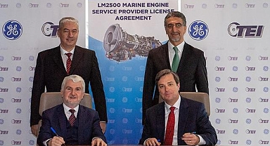 LM2500 deniz gaz türbinlerinin bakım, onarım ve revizyonları için lisans anlaşması imzalandı