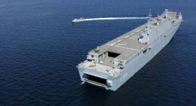 TCG Anadolu gemisi hizmete giriyor