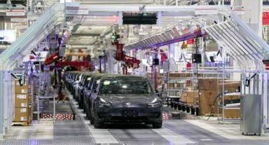 Tesla'nın Çin'deki üretimi mart ayında yüzde 35 arttı