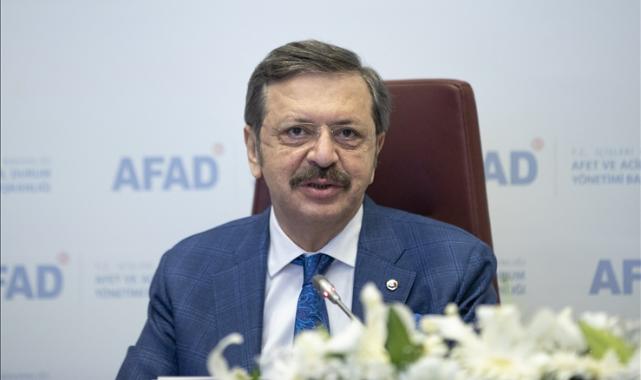 TOBB Başkanı Hisarcıklıoğlu, AA'nın 103'üncü kuruluş yıl dönümünü kutladı: