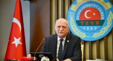 TZOB Genel Başkanı Bayraktar, mart ayı üretici ile market fiyatlarını değerlendirdi