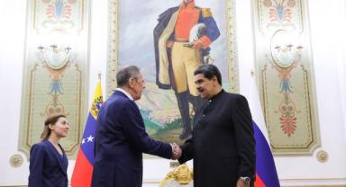 Venezuela Devlet Başkanı Maduro, Rusya Dışişleri Bakanı Lavrov'u kabul etti