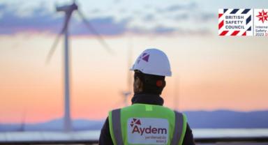 Aydem Yenilenebilir Enerji'ye uluslararası iş güvenliğinde