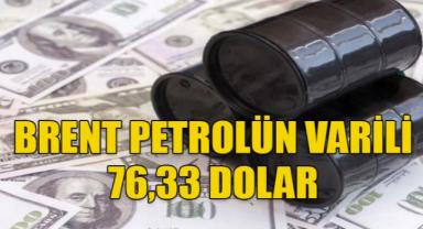 Brent petrolün varil fiyatı 73,33 dolar