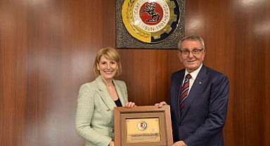 İngiltere'nin Ankara Büyükelçisi Morris'ten Samsun TSO'ya ziyaret