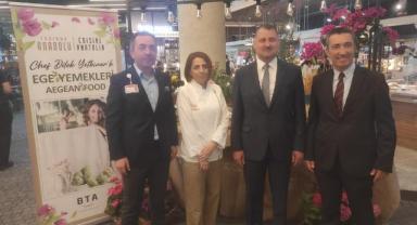 İstanbul Havalimanı'nda Ege'nin yöresel yemekleri yolcuların beğenisine sunuldu