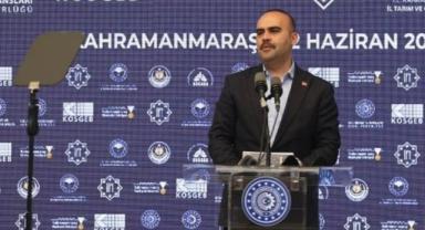 Sanayi ve Teknoloji Bakanı Kacır, Kahramanmaraş'ta konuştu: