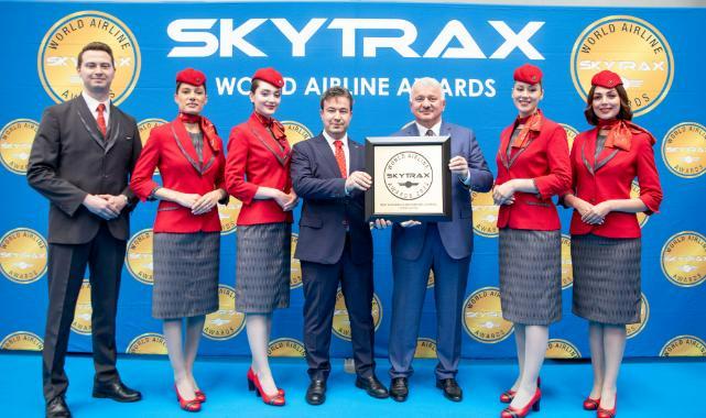 THY, Skytrax tarafından sekizinci kez Avrupa'nın en iyi hava yolu şirketi seçildi