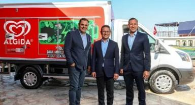 Algida Türkiye, Ford Otosan iş birliği ile şehir içi lojistik operasyonunda elektrikli araç kullanan ilk marka oldu.