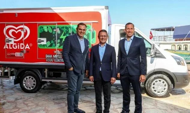 Algida Türkiye, Ford Otosan iş birliği ile şehir içi lojistik operasyonunda elektrikli araç kullanan ilk marka oldu.