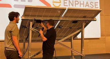 Çatılarda solar enerji çözümleri için eğitimler başladı