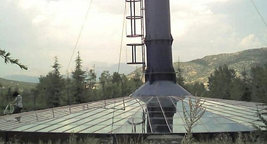 Güneş bacasıyla hem elektrik üretmek hem de tarım yapmak mümkün