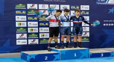 Milli bisikletçi Ramazan Yılmaz, Avrupa ikincisi oldu