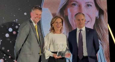 Pegasus Hava Yolları CEO’su Güliz Öztürk’e uluslararası liderlik ödülü