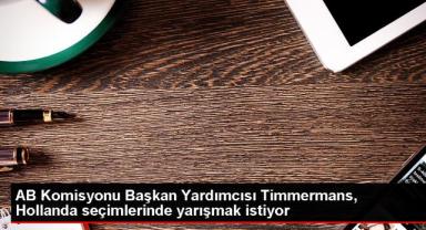 AB Komisyonu Başkan Yardımcısı Timmermans, Hollanda'daki seçimlere katılmak için istifa etti