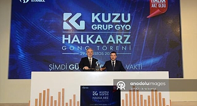Borsa İstanbul'da gong Kuzugrup Gayrimenkul Yatırım Ortaklığı için çaldı