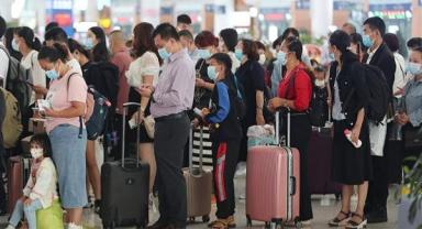 Çin'de temmuzda sivil havacılık yolcu taşımacılığı aylık rekora imza attı