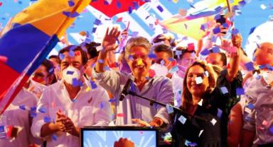 Ekvador'daki seçimlerin ilk sonuçları ikinci tura işaret ediyor