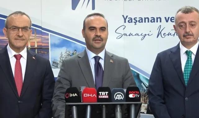 Sanayi ve Teknoloji Bakanı Kacır, Kocaeli'de sanayicilerle bir araya geldi