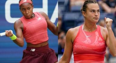 ABD Açık'ta tek kadınlar finalistleri Sabalenka ve Gauff oldu