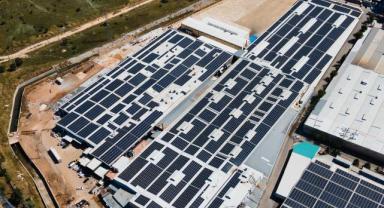 CW Enerji, Gaziantep'te bir firmanın çatısına GES kurulumunu tamamladı