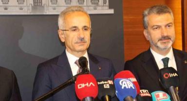 Ulaştırma ve Altyapı Bakanı Uraloğlu, Trabzon'da konuştu: