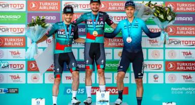 58.CUMHURBAŞKANLIĞI TÜRKİYE BİSİKLET TUR'UNDA BEŞİNCİ GÜN 