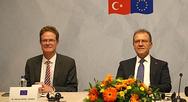 AB Türkiye Delegasyonu Başkanı Büyükelçi Meyer-Landrut Mersin'de resepsiyonda konuştu: