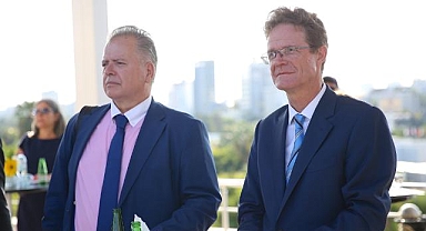 AB Türkiye Delegasyonu Başkanı Büyükelçi Meyer-Landrut, Mersin Limanı'nı inceledi: