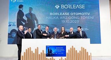 Borsa İstanbul'da gong Borlease Otomotiv için çaldı