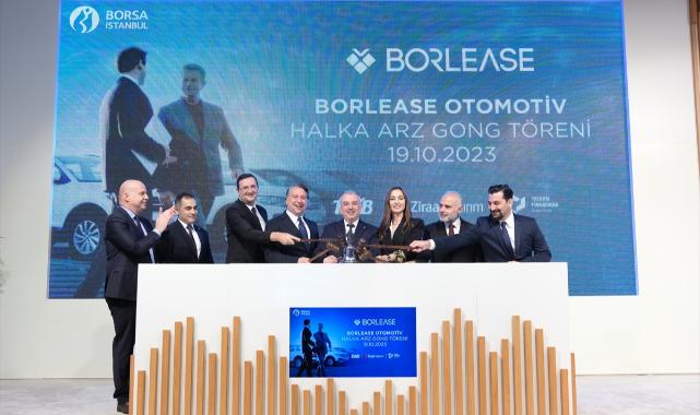 Borsa İstanbul'da gong Borlease Otomotiv için çaldı