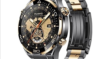 Huawei, altın kaplama akıllı saatini satışa sundu