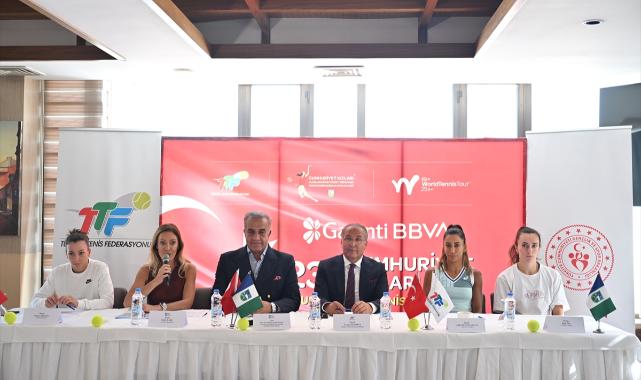 İstanbul'da TED Cumhuriyet Kızları Uluslararası Tenis Turnuvası heyecanı