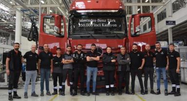 Mercedes-Benz Türk, 350 bininci kamyonunu üretti 