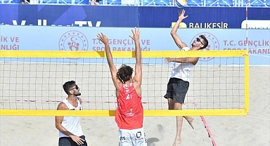 Plaj Voleybolu Avrupa Kupası Balıkesir'de başladı