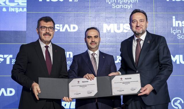 Sanayi ve Teknoloji Bakanı Mehmet Fatih Kacır - MÜSİAD Genel Başkanı Mahmut Asmalı