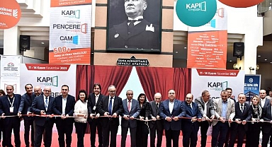 Avrasya Pencere, Avrasya Kapı ve Avrasya Cam fuarları 65 bin ziyaretçi hedefiyle açıldı