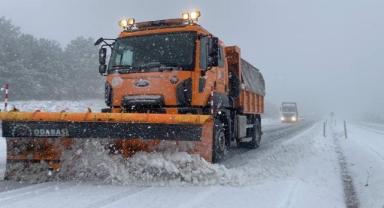 Bolu, Karabük, Sakarya ve Zonguldak'ta kar yağışı