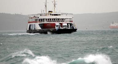 Bozcaada'ya yarınki 2 feribot seferi fırtına nedeniyle yapılamayacak