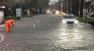 Çanakkale'de sağanak etkili oldu