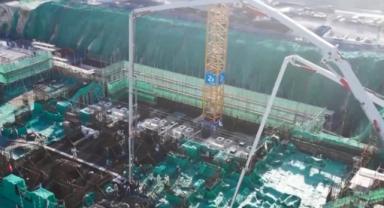 Çin, 13,8 milyar dolarlık nükleer tesisin üçüncü ünitesine başladı