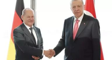 Erdoğan ve Scholz Berlin'de görüşecek