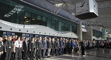 Esenboğa Havalimanında 