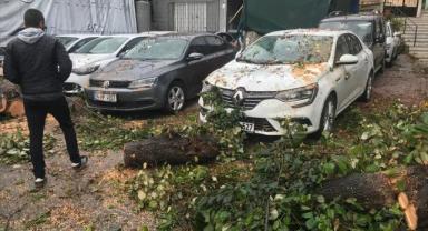 İstanbul'un bazı bölgelerinde sağanak etkili oluyor