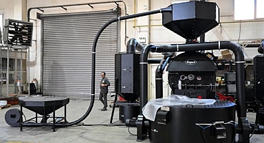 İzmir'de üretilen makineler 139 ülkede kahve kavuruyor