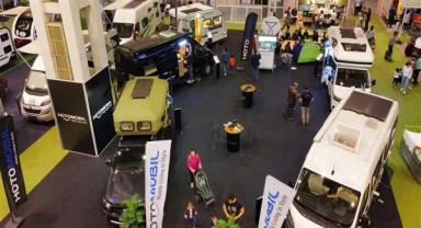 Kamp ve karavan tutkunları CAMPEX Gaziantep Fuarı'nda bir araya geldi