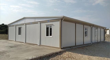 Karmod, KKTC'de konut projesi için konteyner şantiye binası kurdu