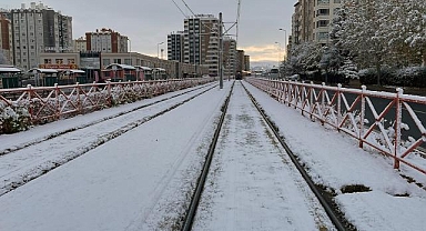 Kayseri ve Yozgat'ta kar yağışı etkili oluyor