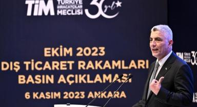 Ticaret Bakanı Bolat, ekim ayı dış ticaret rakamlarını açıkladı: (1)